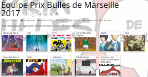 La collection Bulles de Marseille 2017